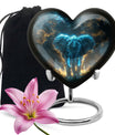 Blue Elephant Cremation Urn for Human Ashes - Cremation Urns For Adults