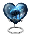 Blue Elephant Galaxy Cremation Urns For Human Ashes - Urns For Men & Women