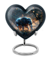 Majestic Elephant Night Forest Design - Funeral Urns For Men & Women
