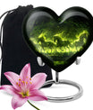 Majestic Green Unicorn Cremation Urn - Urns For Women Ashes