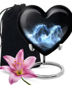 White Horse Cremation Urn - Adult Urns For Human Ashes Women