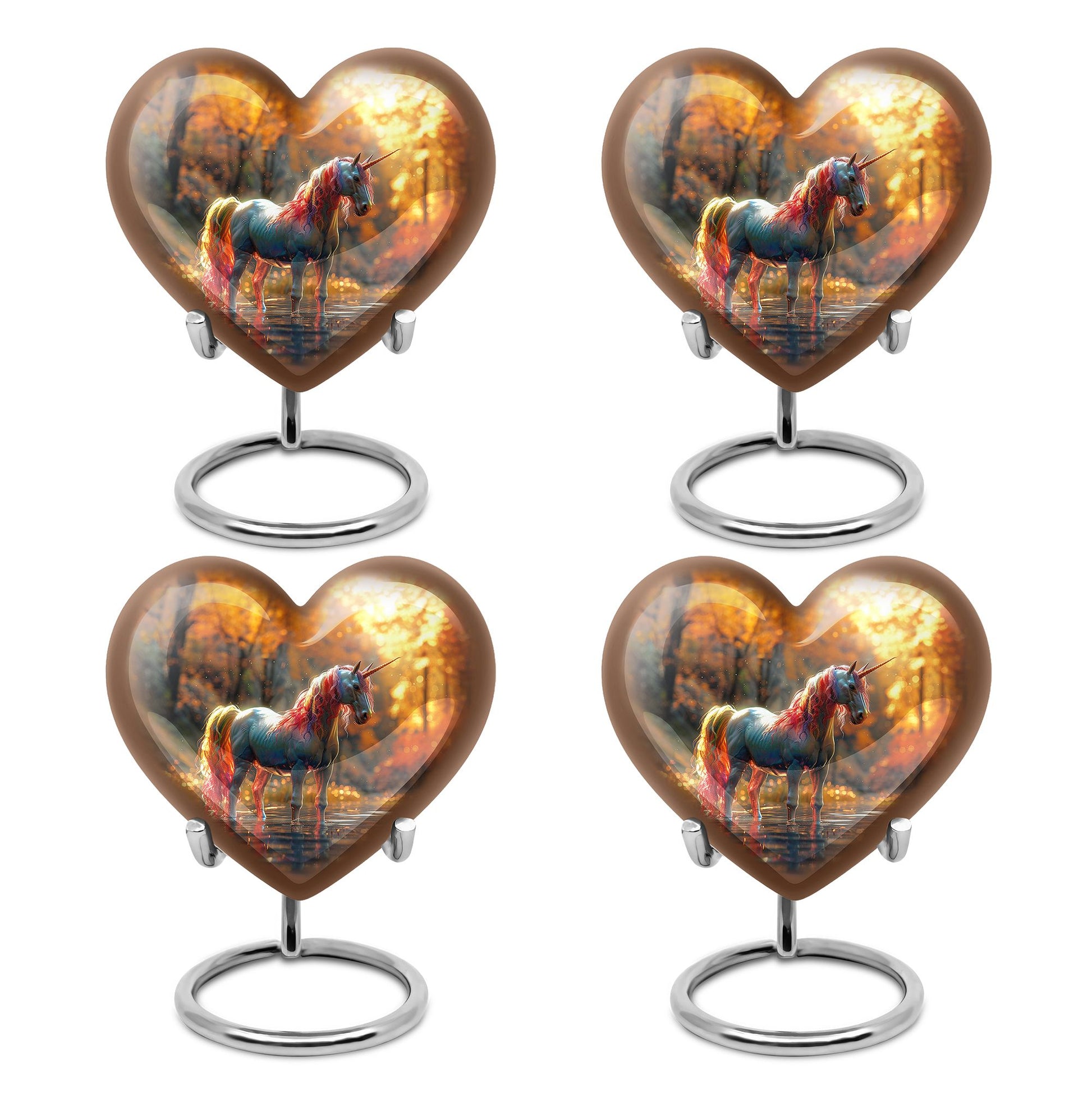 Autumn Magic Horse Cremation Urns For Human Ashes - Funeral Urns For Adult