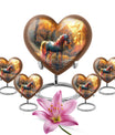 Autumn Magic Horse Cremation Urns For Human Ashes - Funeral Urns For Adult