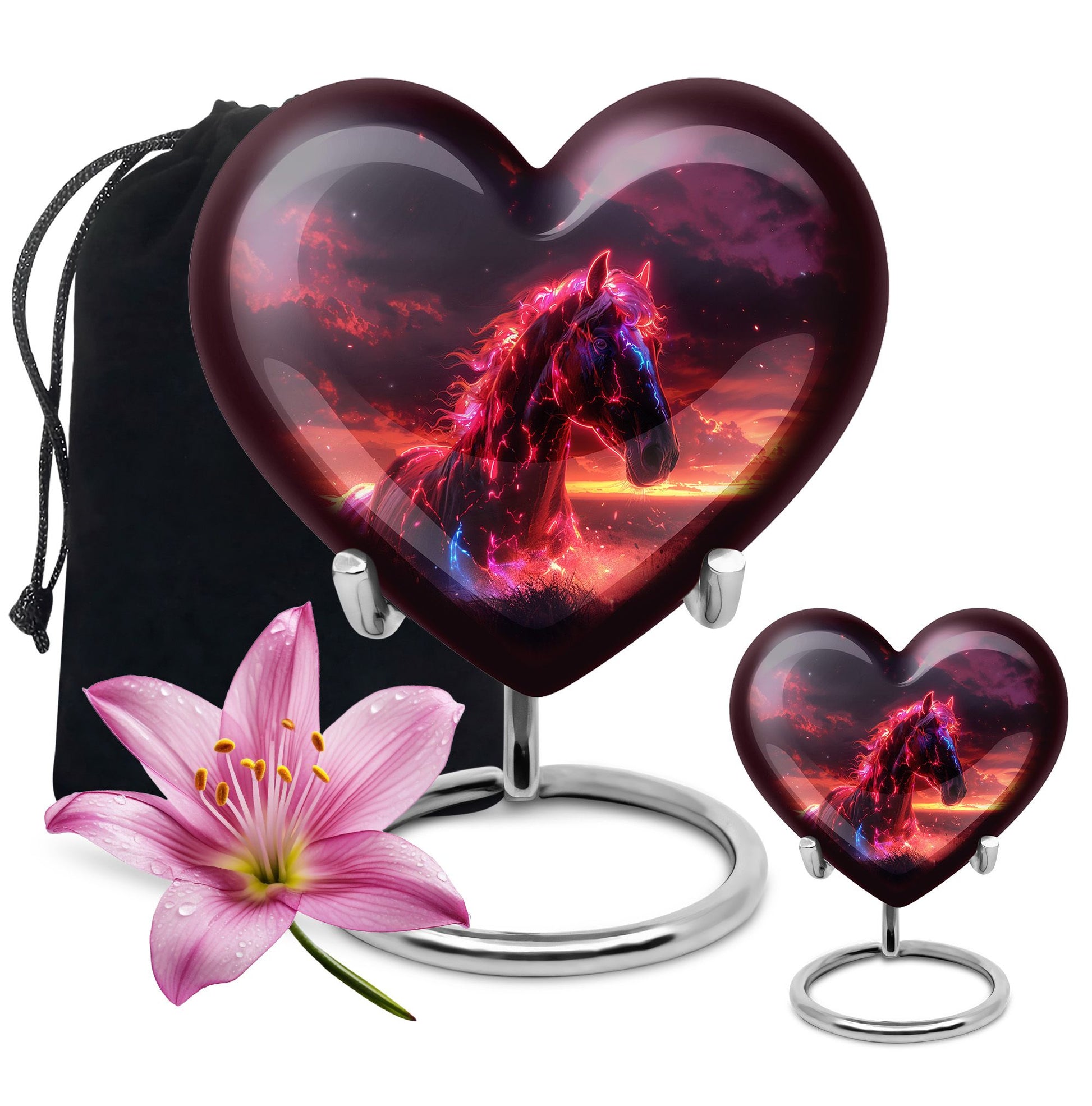 Twilight Vigor Cremation Urns For Human Ashes - Urn Keepsake Set