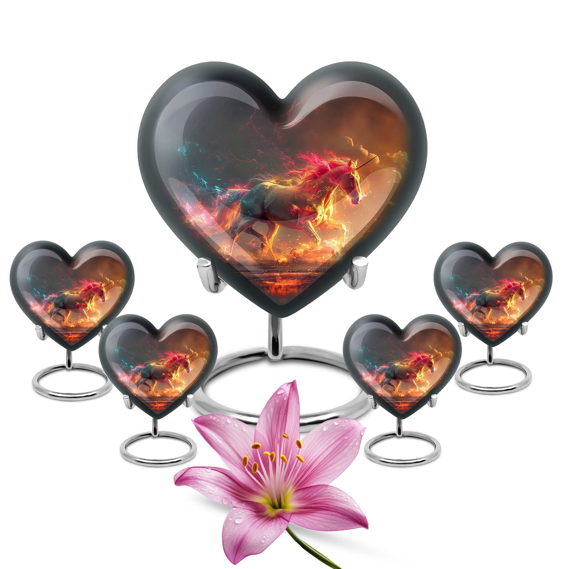 Unicorn Cremation Urns For Human Ashes - Urn For Men & Women