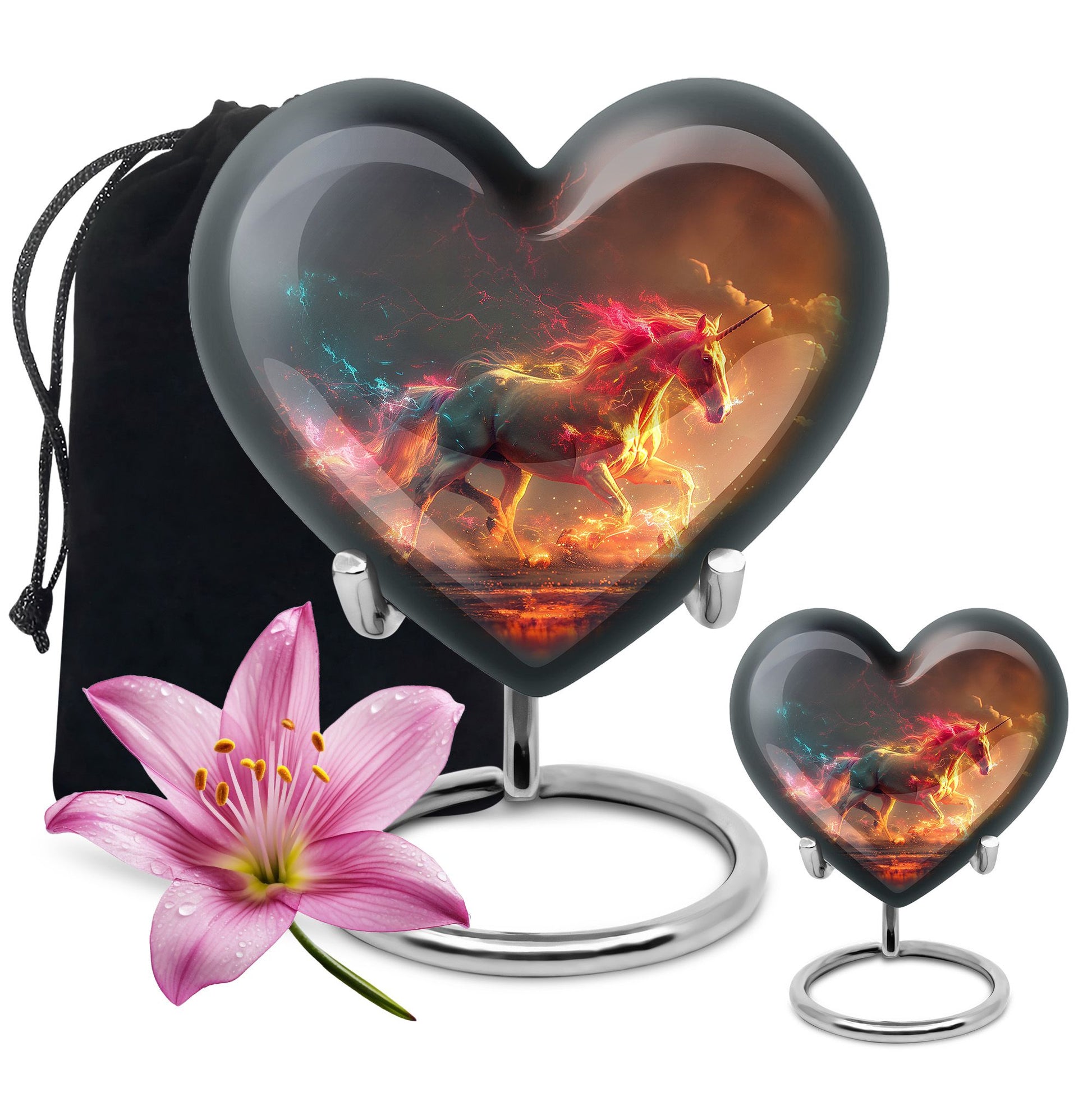 Unicorn Cremation Urns For Human Ashes - Urn For Men & Women