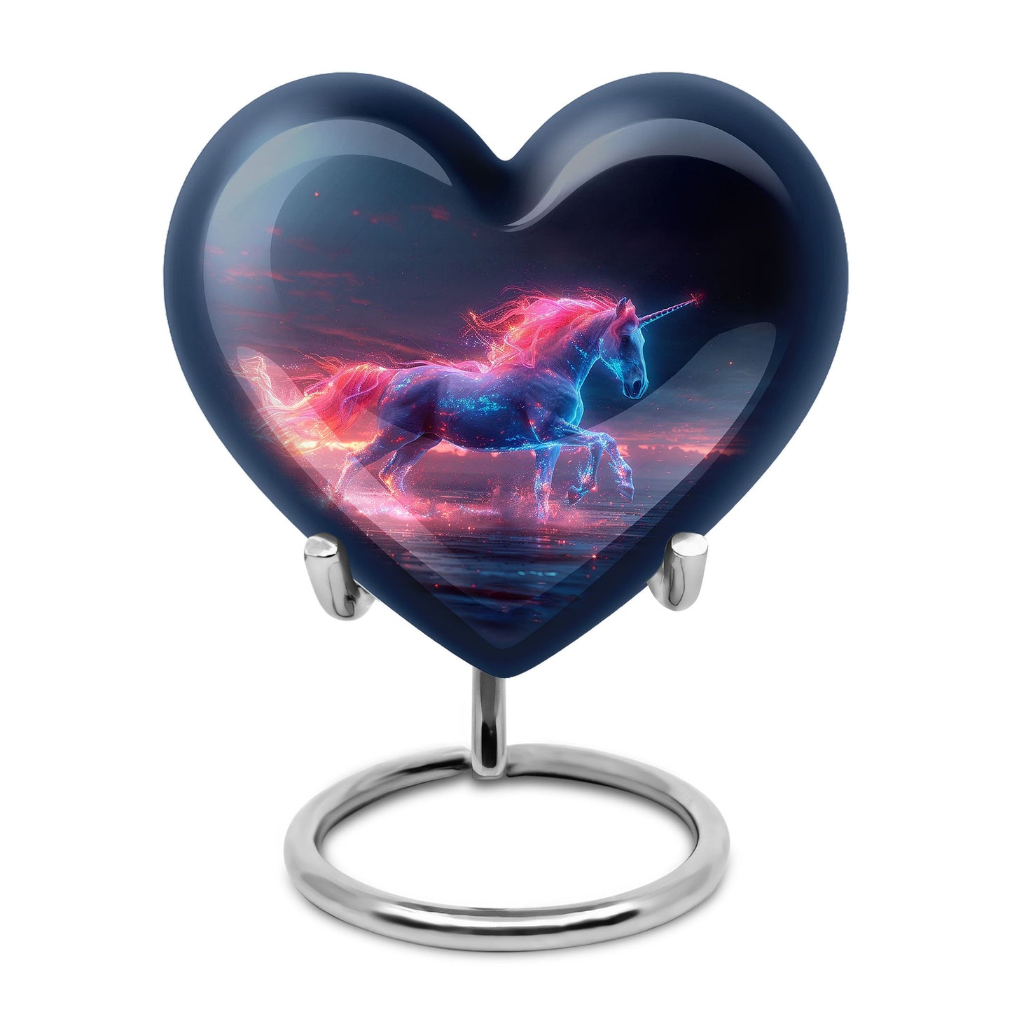Personalized Horse Cremation Urn for Women - 10-inch, 200 cu in - Yatskia