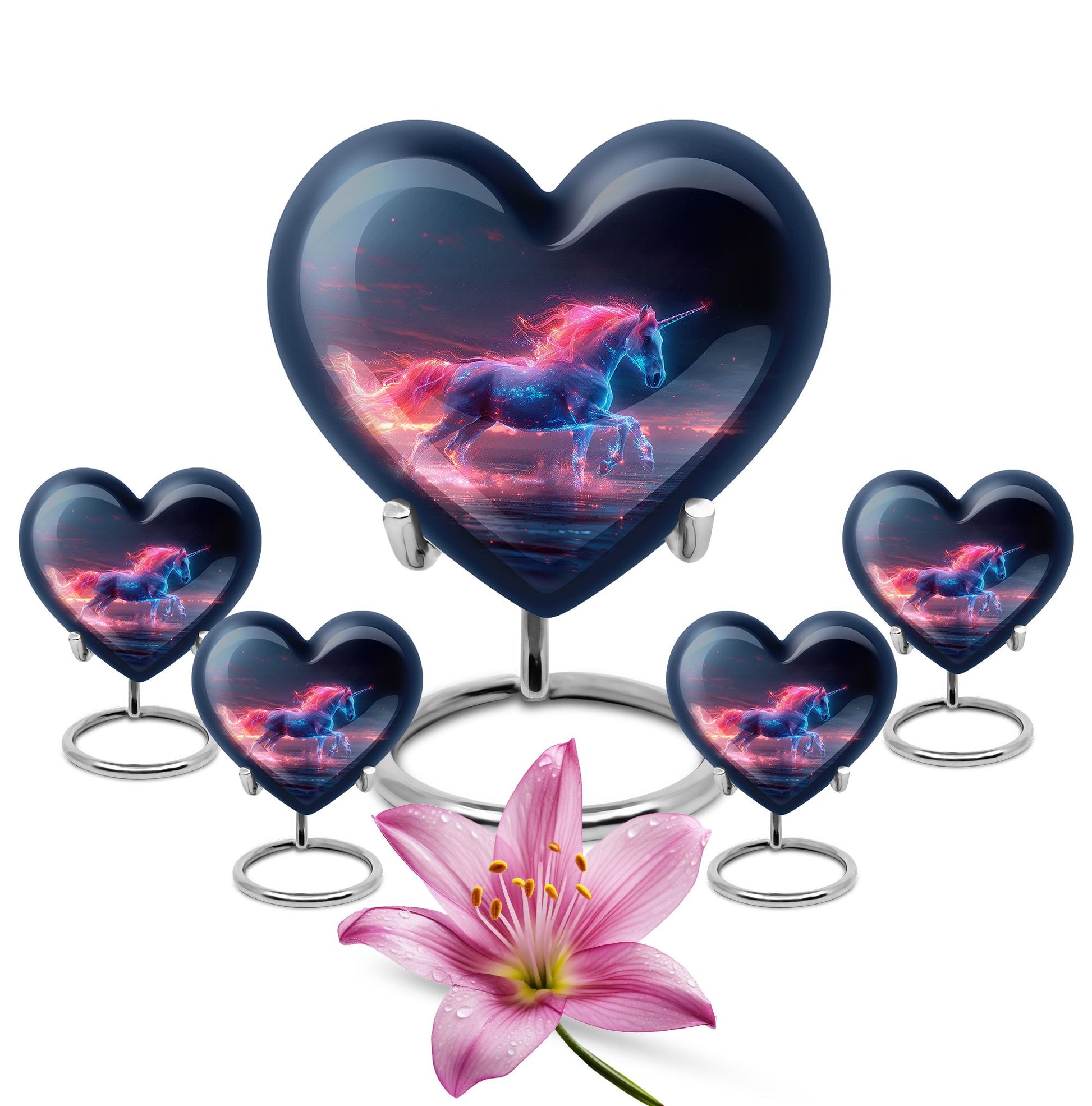 Neon Mirage Cremation Urn For Human Ashes - Urns For Women & Men