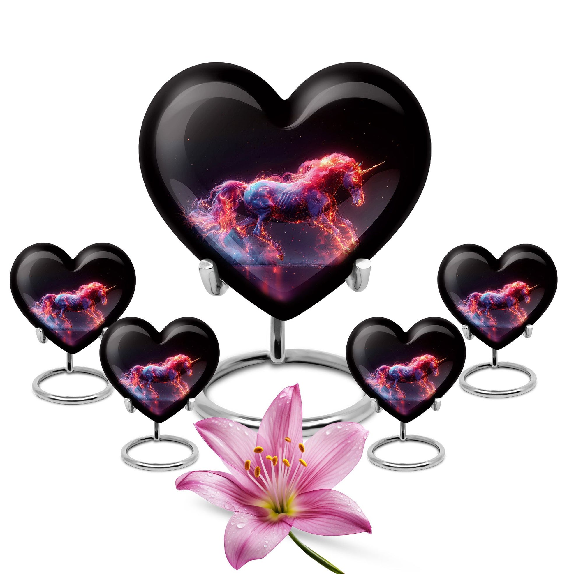 Cosmic Unicorn Cremation Urns For Human Ashes - Funeral Urn For Adult