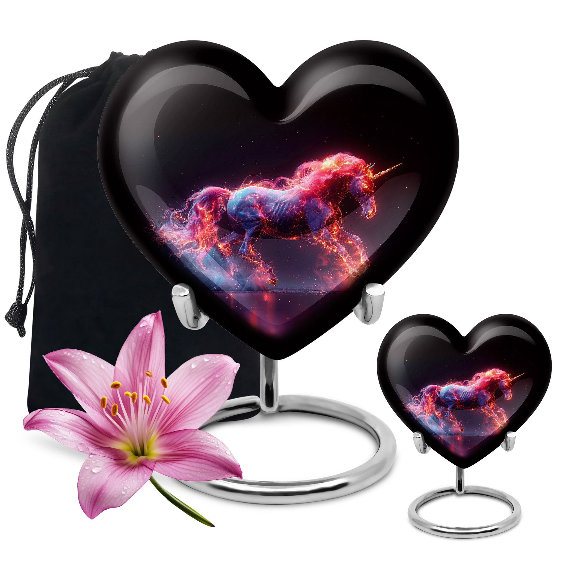 Cosmic Unicorn Cremation Urns For Human Ashes - Funeral Urn For Adult