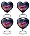 Sparkling Unicorn Cremation Urns Large & Small Combo For Women & Men