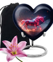 Sparkling Unicorn Cremation Urns Large & Small Combo For Women & Men