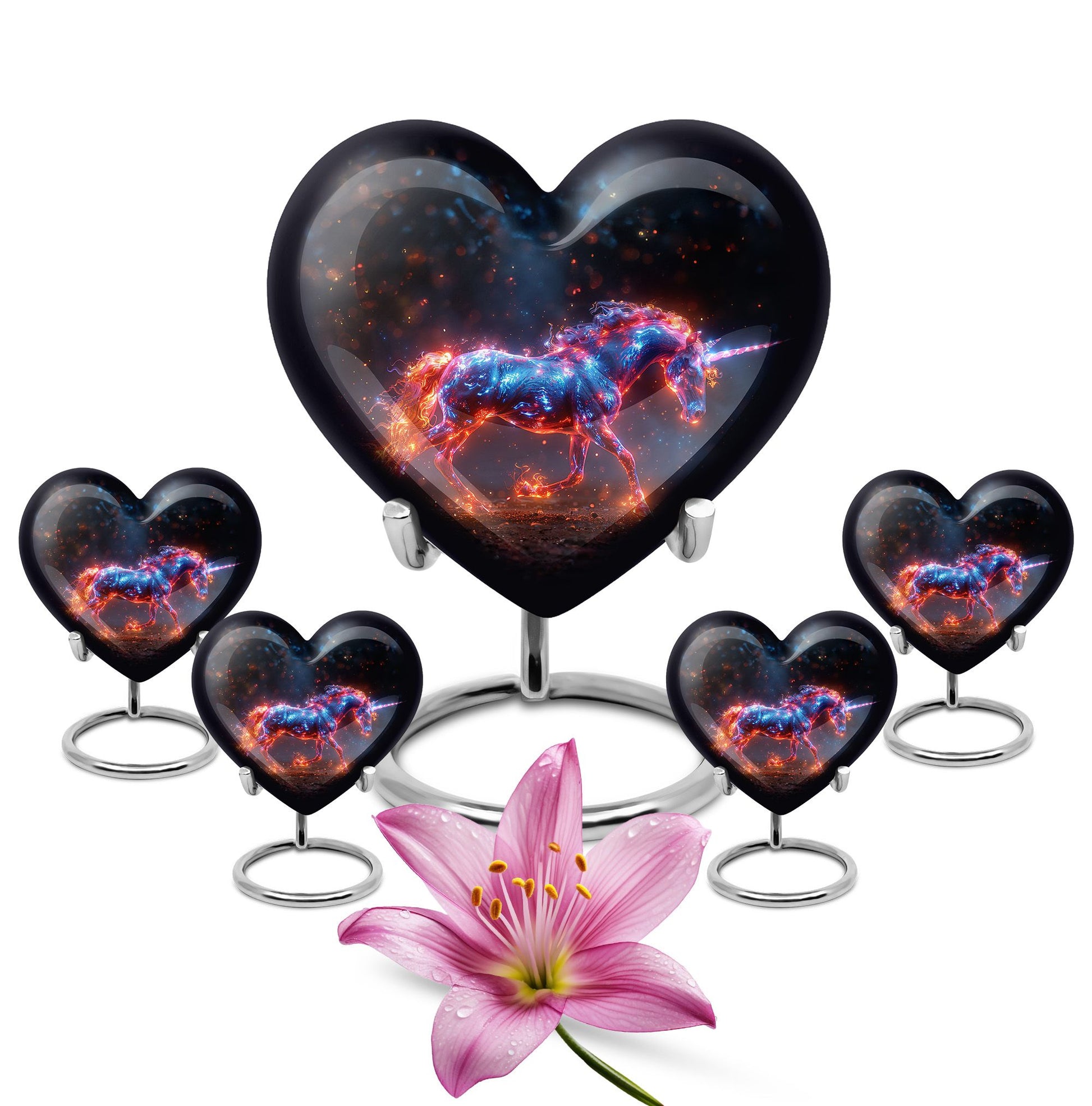 Supernova Steed Unicorn Cremation Urns For Human Ashes - Funeral Urn