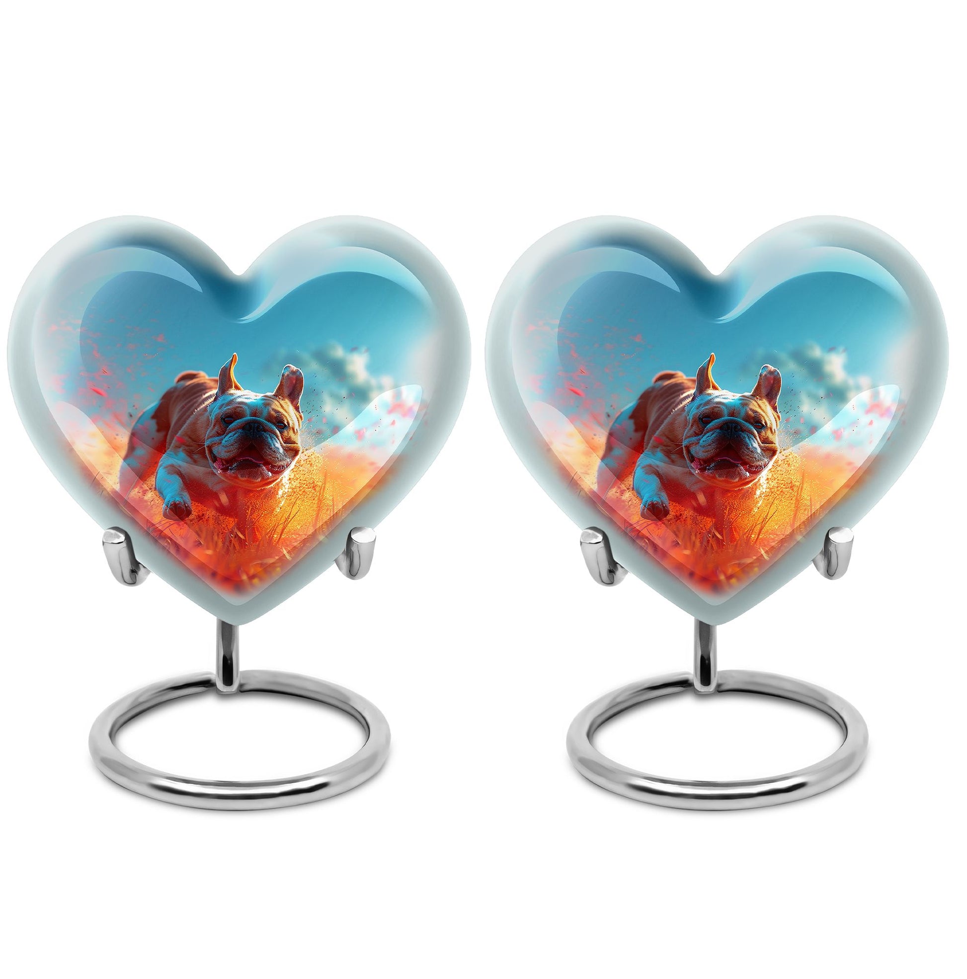 Bulldog Burial Urn - Large Pet Urns For Ashes