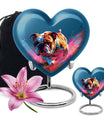 Vibrant Memorial Ashes Urn - Bulldog Funeral Cremation Urn For Pets