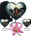 Soldier Urn Memorial For Adult Men & Women - Veteran Cremation Urn