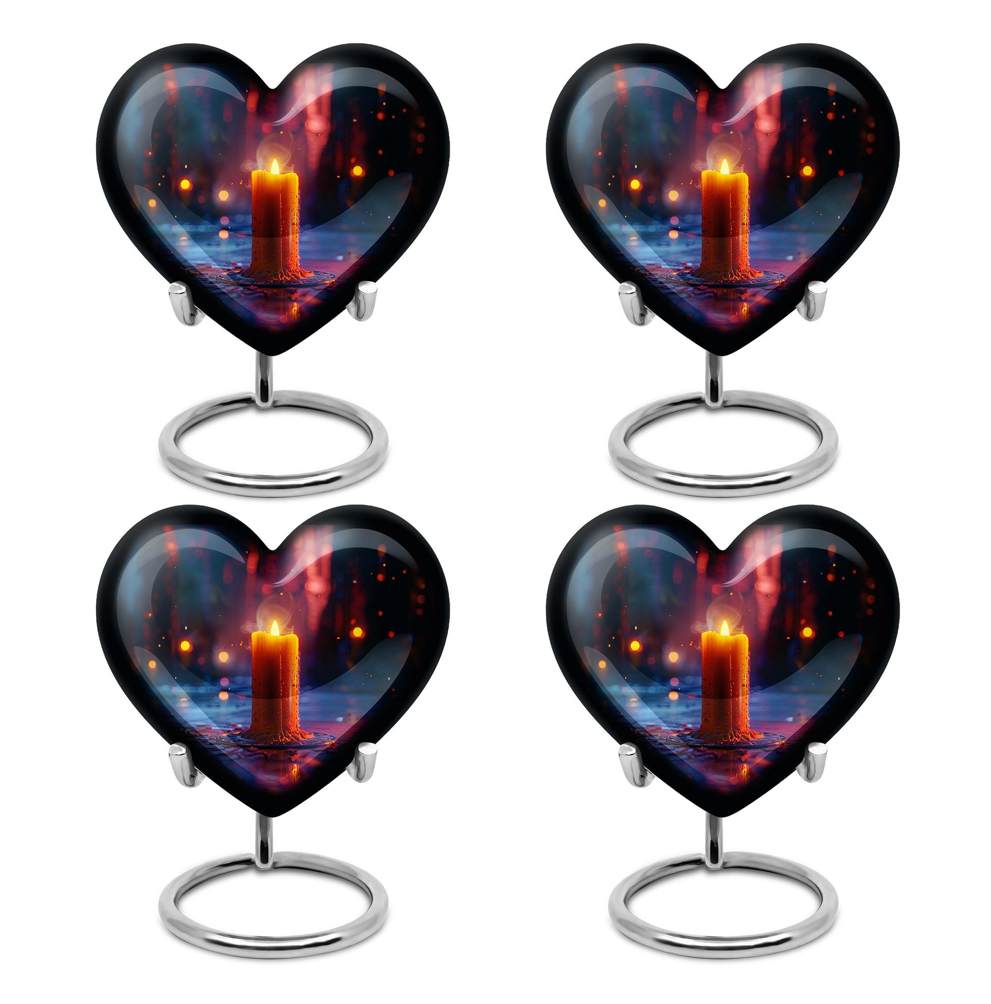 Candlelight Memorial Tribute Urn For Men - Majestic Ashes Memorial Urns