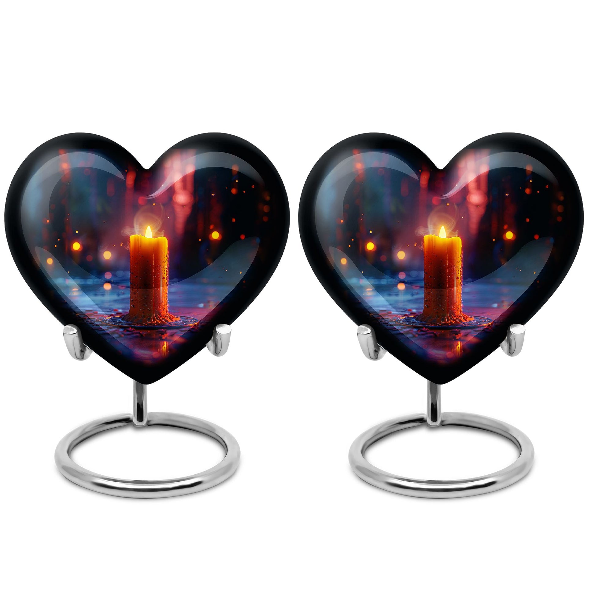 Candlelight Memorial Tribute Urn For Men - Majestic Ashes Memorial Urns