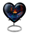 Mystic Flame Candle Urn For Women - Candle Large Urn For Human Ashes