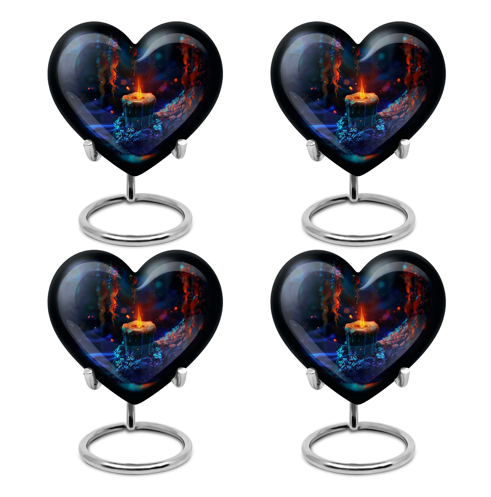 Mystic Flame Candle Urn For Women - Candle Large Urn For Human Ashes