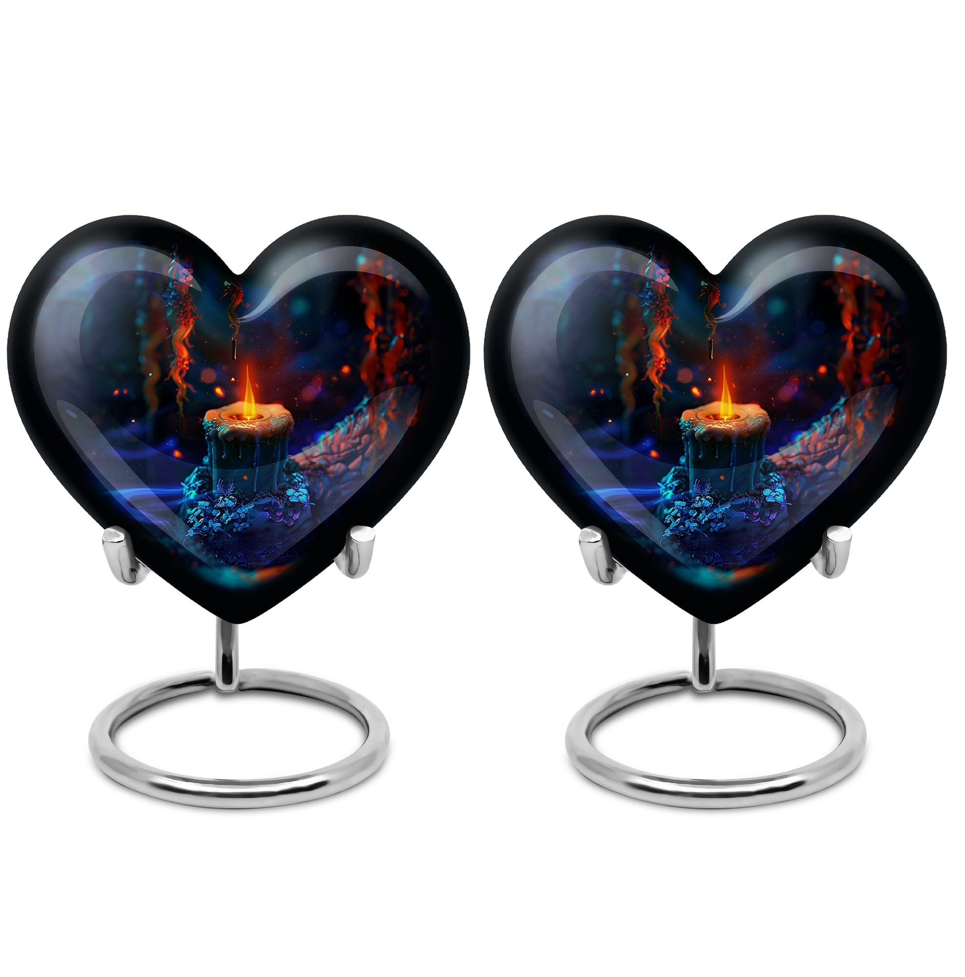 Mystic Flame Candle Urn For Women - Candle Large Urn For Human Ashes