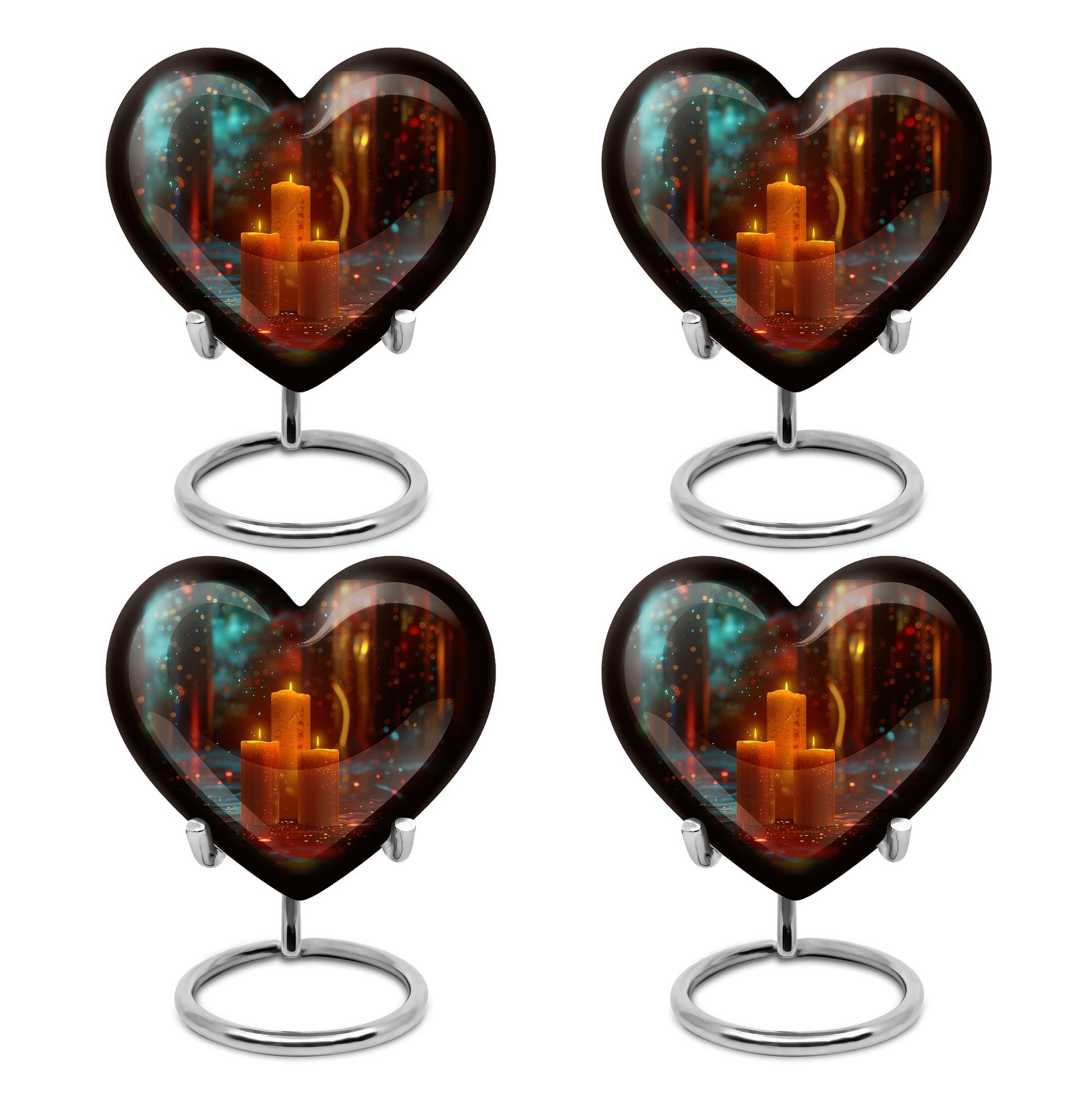 Candlelight Tribute Urn - Candle Urn Memorial for Adult Male & Female