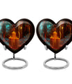 Candlelight Tribute Urn - Candle Urn Memorial for Adult Male & Female