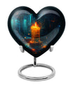 Flaming Candle Urns For Loved Ones - Magical Cremation Ashes Large Urn