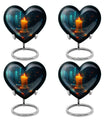 Flaming Candle Urns For Loved Ones - Magical Cremation Ashes Large Urn