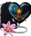 Flaming Candle Urns For Loved Ones - Magical Cremation Ashes Large Urn