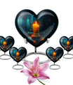 Flaming Candle Urns For Loved Ones - Magical Cremation Ashes Large Urn