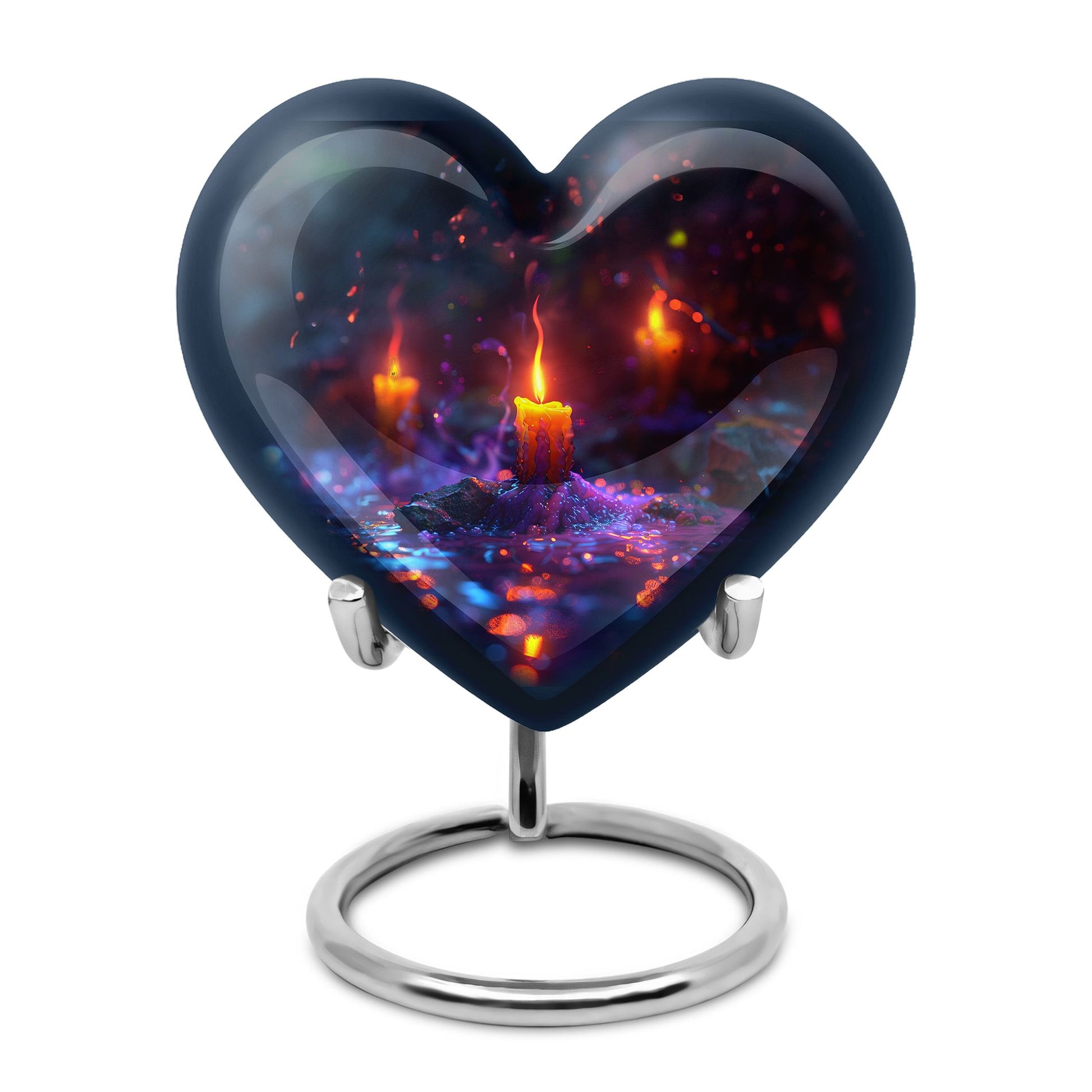 Mystically Glowing Candle Urns - Large Memorial Urns For Ashes