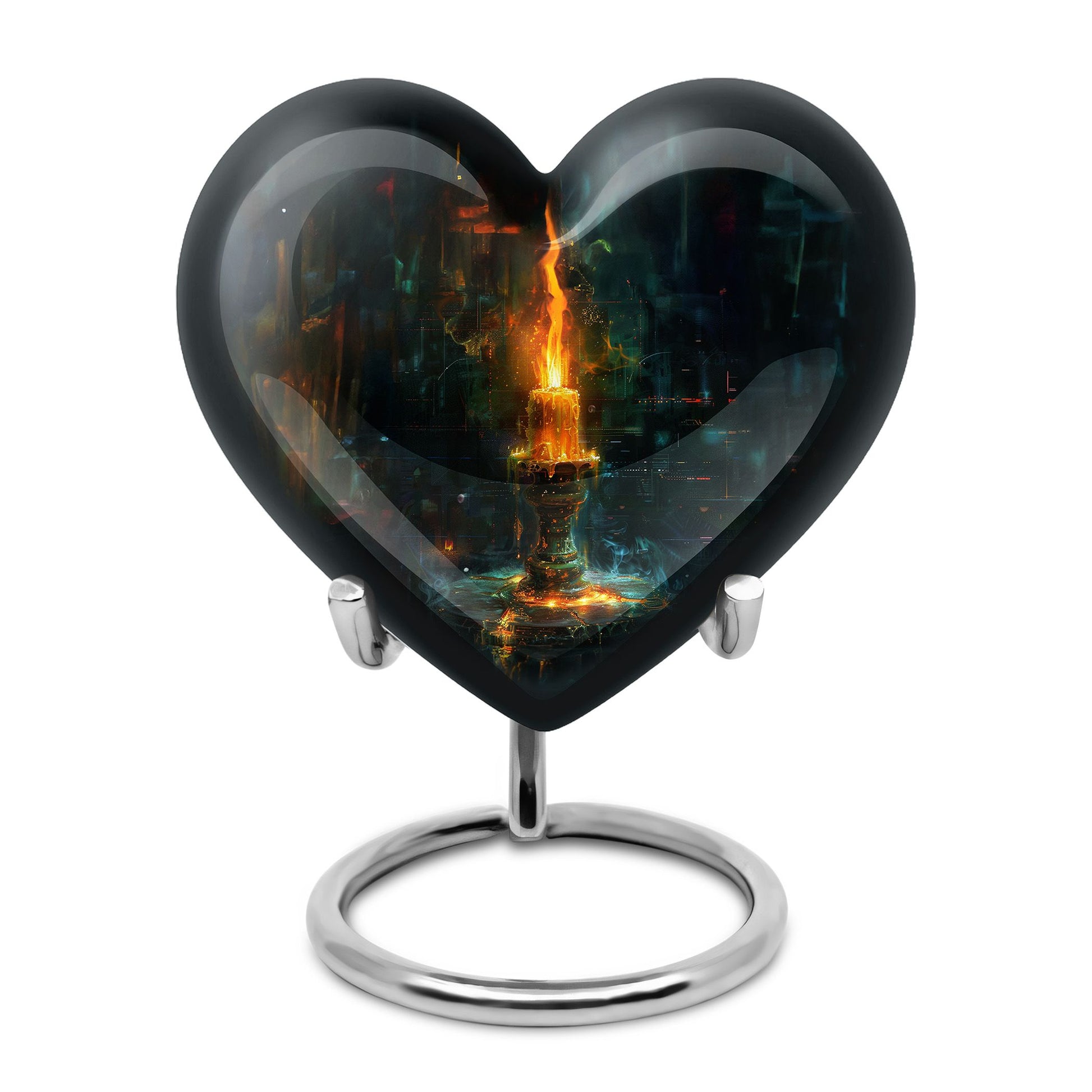 Mystical Candle Urn For Tribute - Candle Cremation Ashes Keepsake