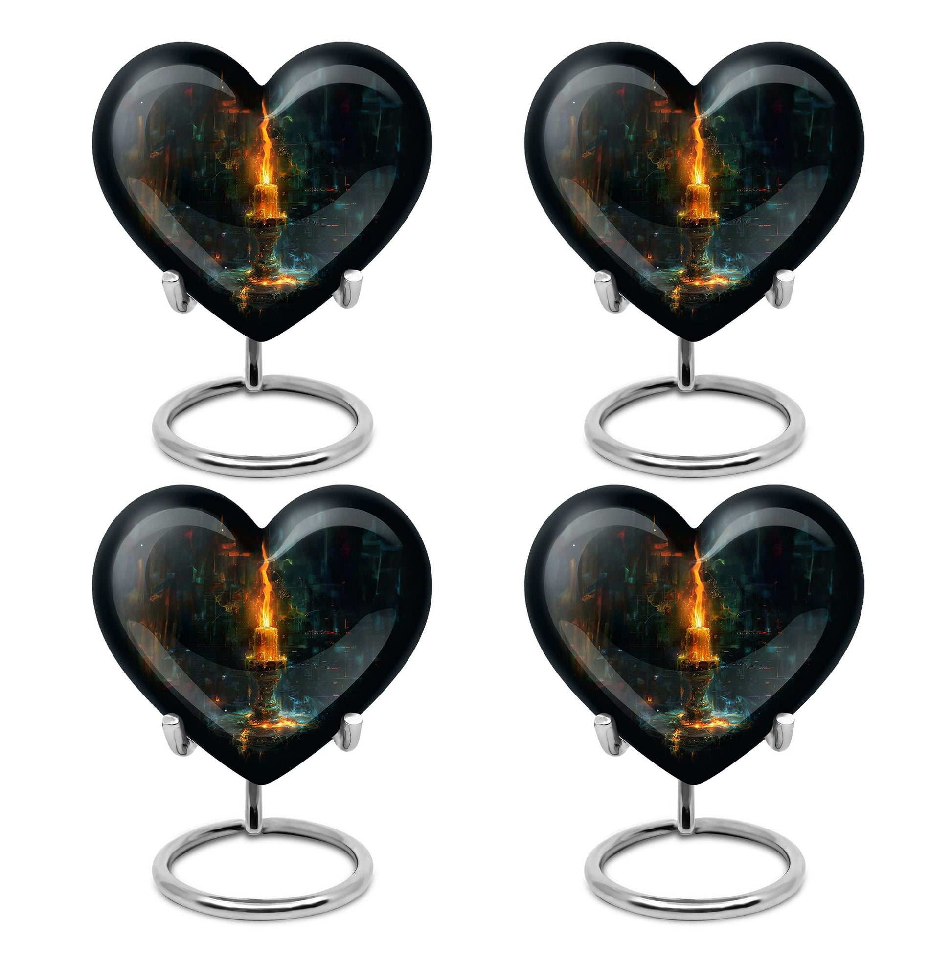 Mystical Candle Urn For Tribute - Candle Cremation Ashes Keepsake