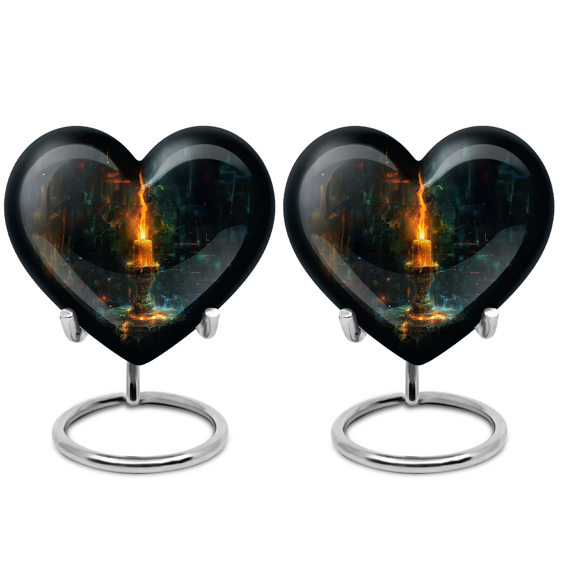 Mystical Candle Urn For Tribute - Candle Cremation Ashes Keepsake