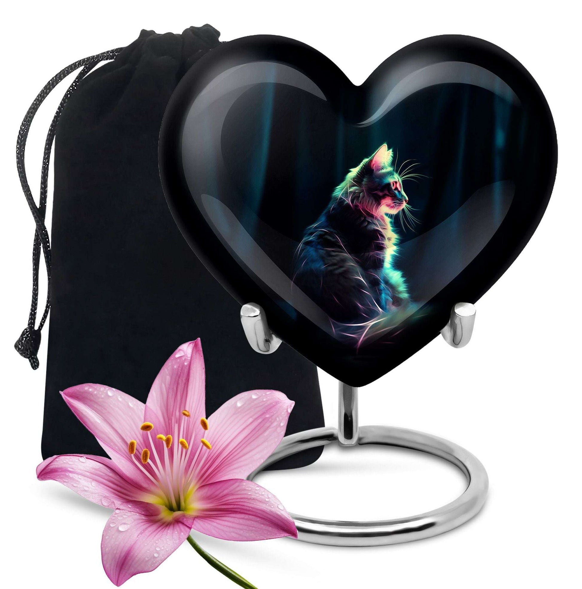 Cat Cremation Urn for Human Ashes – Neon Pet Urns For Cremation Ashes