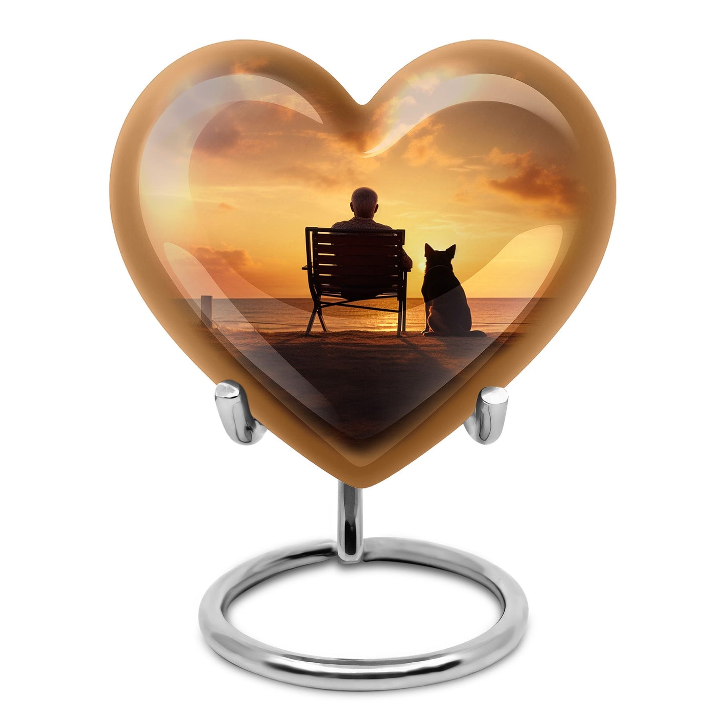 Personalized Pet Cremation Urn for Pet Ashes - 10-inch, 200 cu in - Yatskia