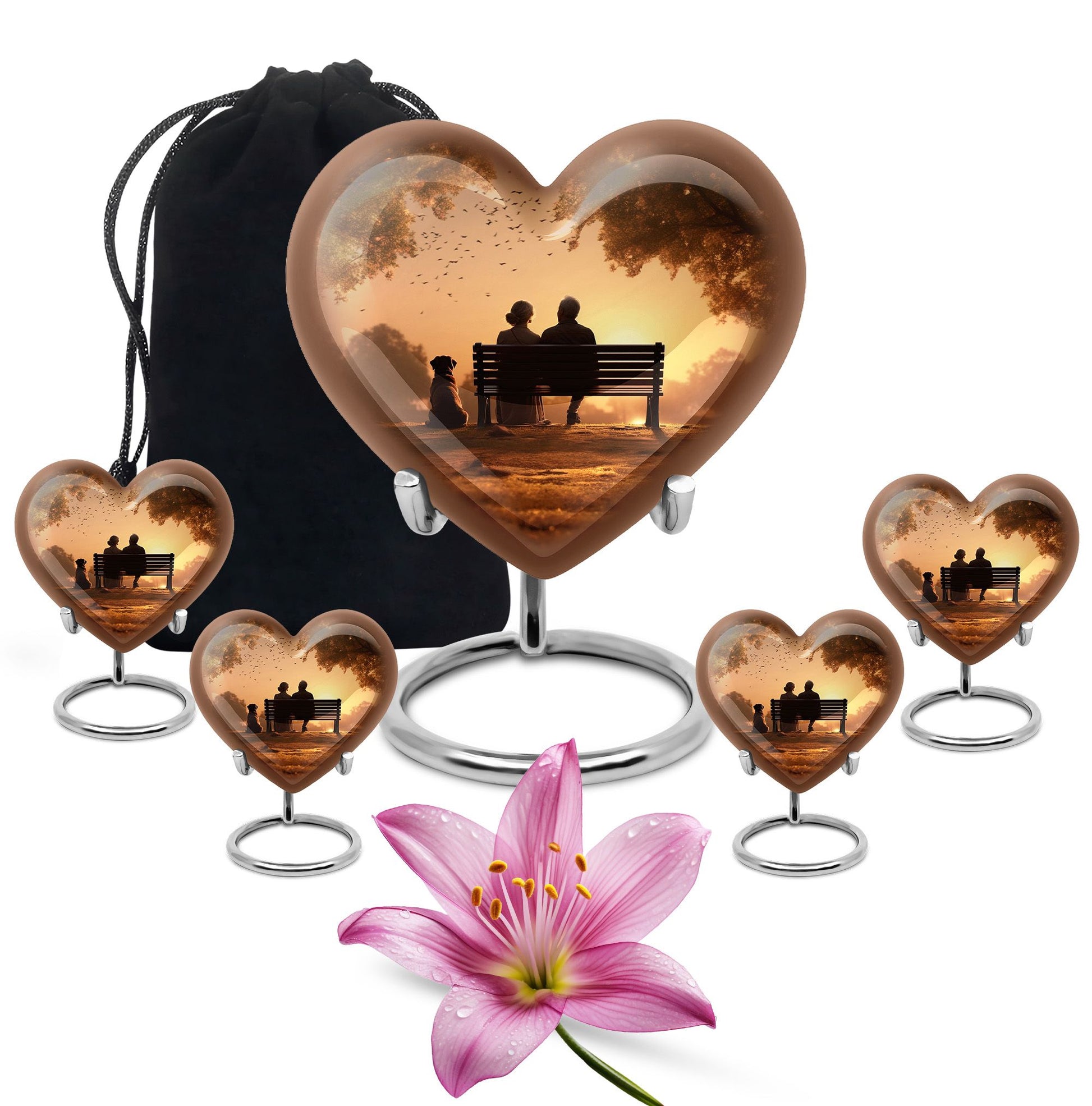 Couple Burial Urn - Funeral Cremation Urn For Loved Ones