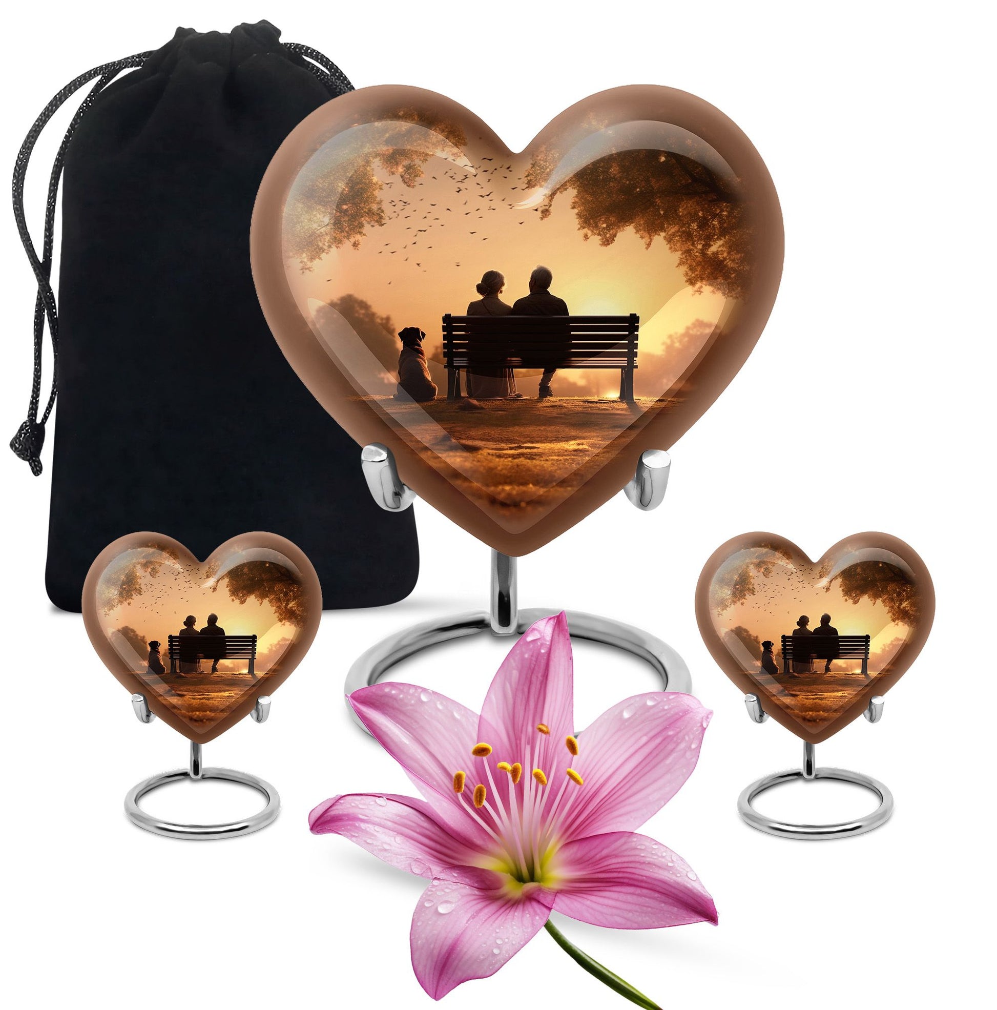 Couple Burial Urn - Funeral Cremation Urn For Loved Ones