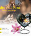 Chess Themed Heart Urn for Men