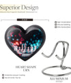 Chess-themed Heart Urn for female