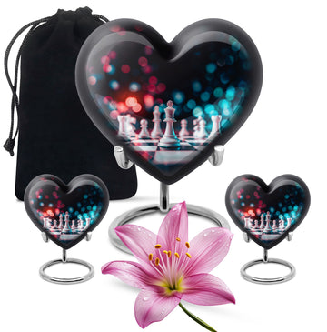 Large Urn with 2 Mini Urn