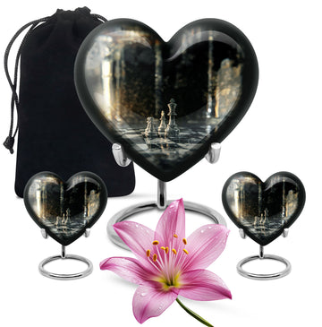 Large Urn with 2 Mini Urn