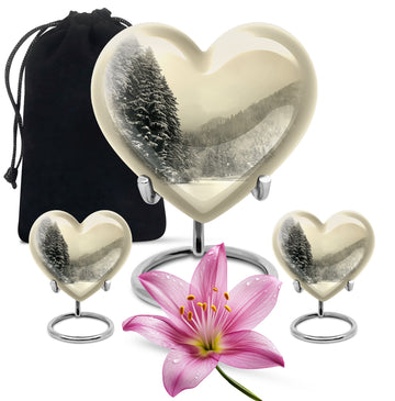 Large Urn with 2 Mini Urn