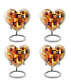 Stained Glass Cool Urn Ashes Memorial, Funeral Cremation Urn For Ashes