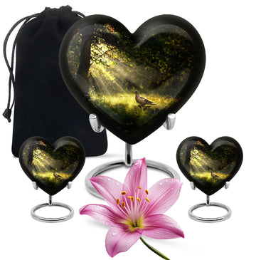 Large Urn with 2 Mini Urn