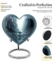 Dove-themed Heart Urn