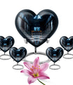 Chess Themed Heart-Shaped urn