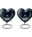 Chess Themed Heart-Shaped urn