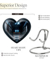 Chess Themed Heart-Shaped urn